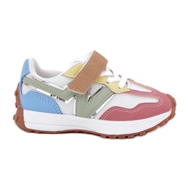 Baskets pour enfants multiples multicolore