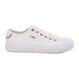 Sneakers matériels des femmes Big Star RR274766 blanc