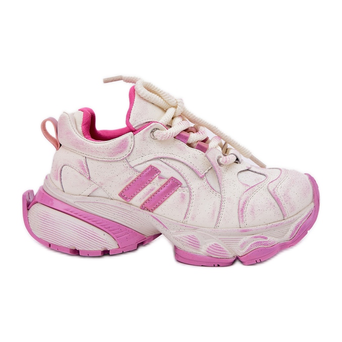 GOE Sneakers en cuir féminin Go RR2N4038 Pink rose GOE Sneakers en cuir féminin Go RR2N4038 Pink rose
