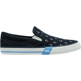 Sneakers féminins Helly Hansen Copenhague Slip-on 11485 597 bleu