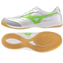 Mizuno Morelia Sala Pro en Q1GA251337 Chaussures de football blanc