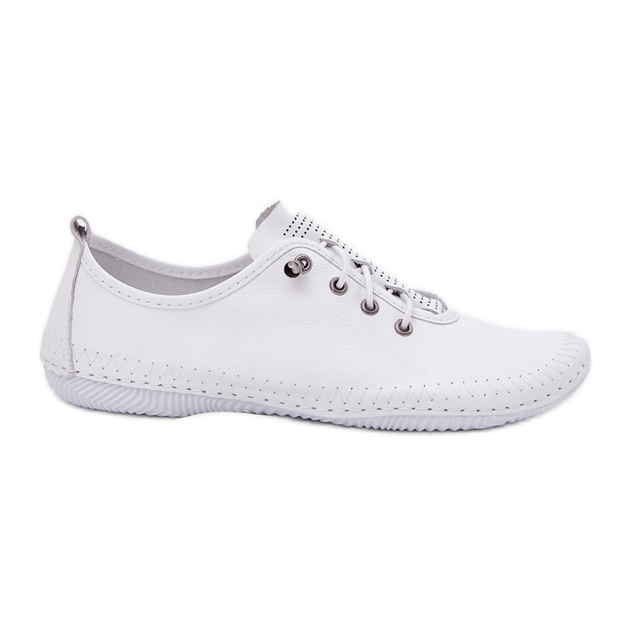 Chaussures en cuir pour femmes artiker 54c0838 blanc blanche