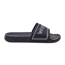 Wrangler Averell Slider Men Low 20251042.25y Slippers pour hommes noir