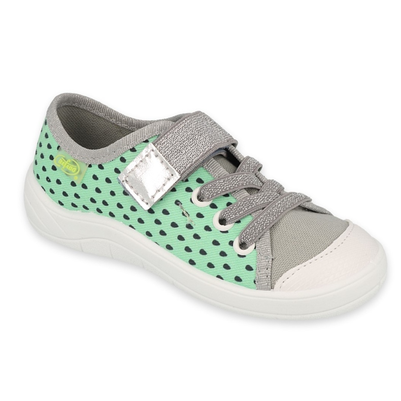 Sneakers pour enfants de Befado 251x189 Green-Gray vert
