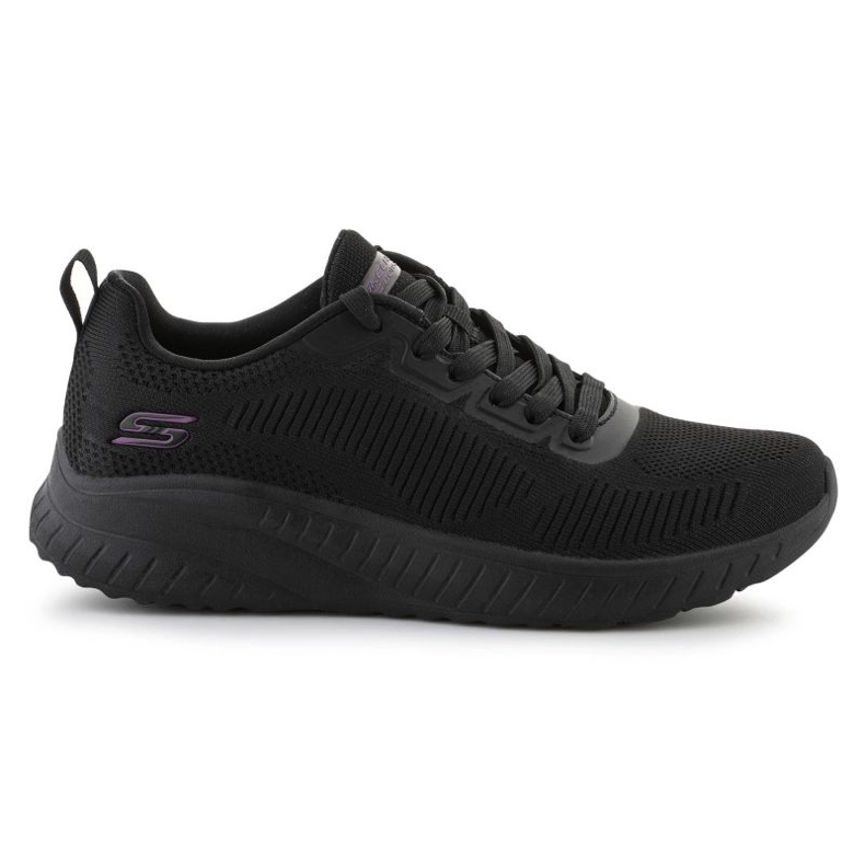 Skechers Bobs Squad Chaos Face Off 117209-BBK Chaussures le noir