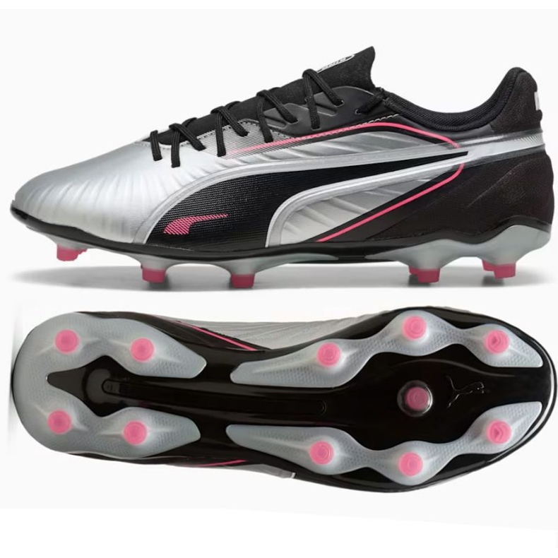Puma King Match FG / AG 108315-02 Chaussures de football gris Puma King Match FG / AG 108315-02 Chaussures de football gris