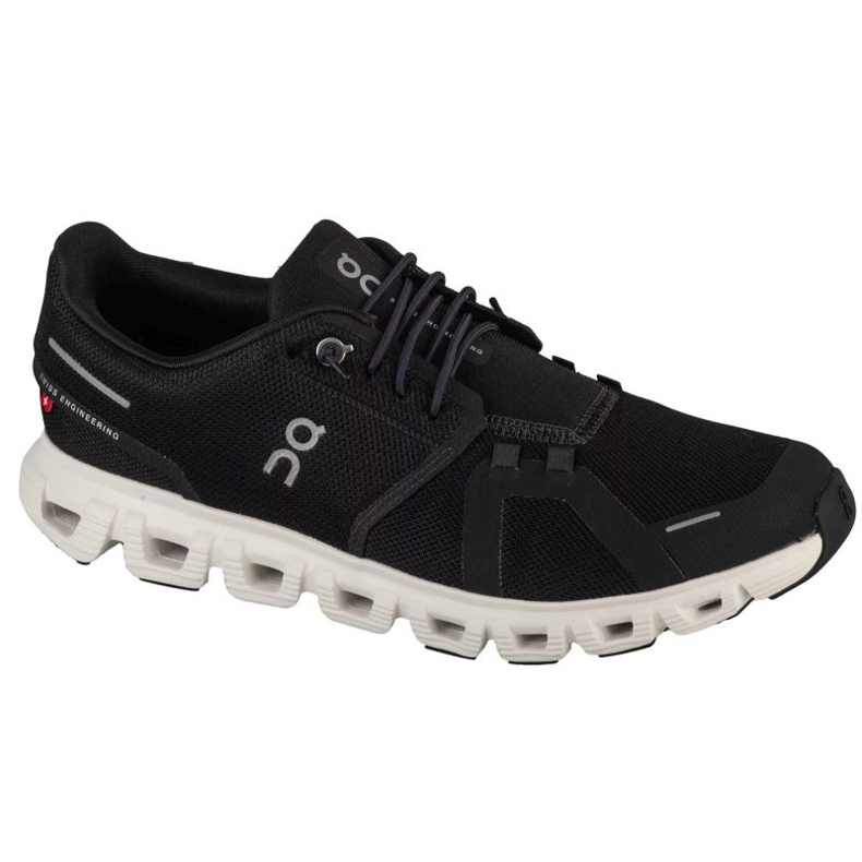 On Running Sur des chaussures de course cloud 6 3MF10070299 le noir