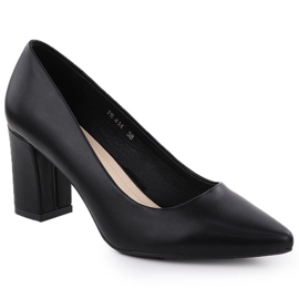 Pumps pour femmes sur le post Black Sergio Leone PB414 noir