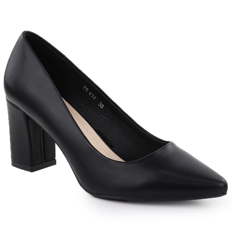 Pumps pour femmes sur le post Black Sergio Leone PB414 le noir