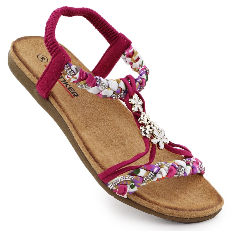 Sandales confortables pour femmes Artiker Pink 56C1314 rose Sandales confortables pour femmes Artiker Pink 56C1314 rose