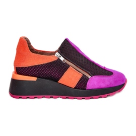 Sneakers en cuir Maciejka 06853-15 noir