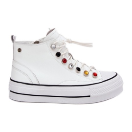 GOE Gee RR2N4102 Women Leve Women Leve Sneakers blanc
