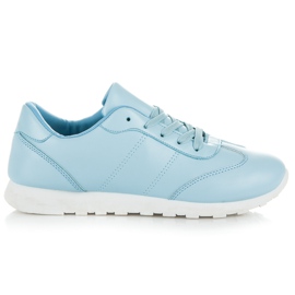 Vices New Collection Chaussures femme nouées bleu