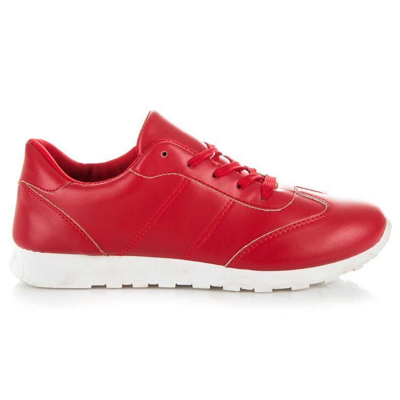 Vices New Collection Chaussures pour femmes attachées rouge Vices New Collection Chaussures pour femmes attachées rouge