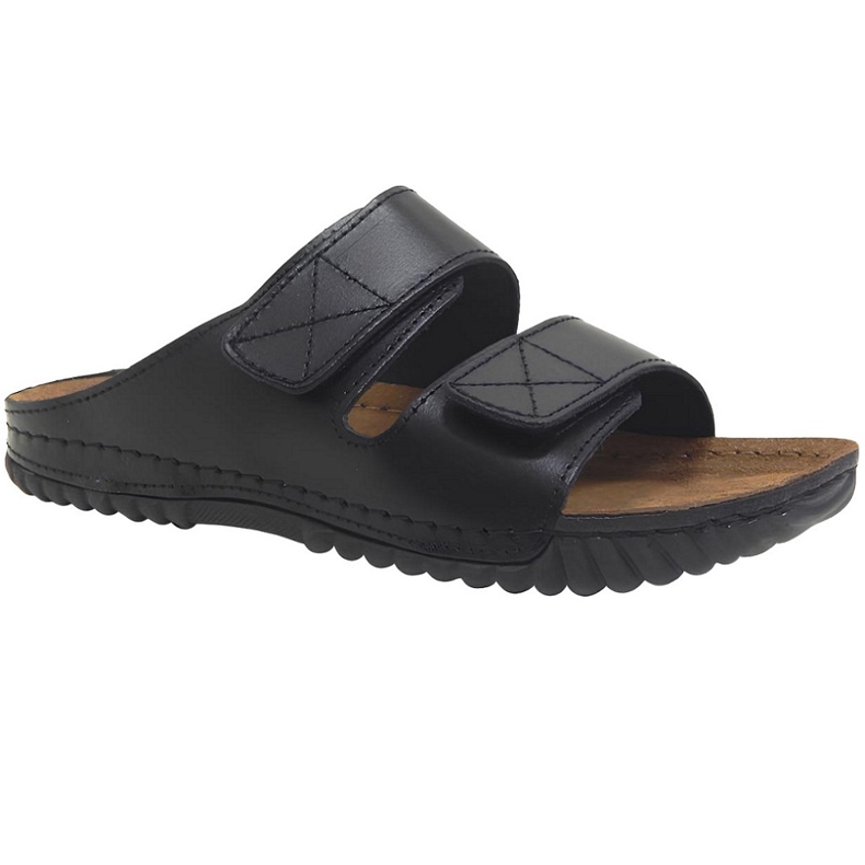 BEFADO MEN'S FLIP -FLOPS 158M028 Black le noir