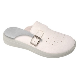 Dr.RORTO BEFADO FEMMES DE CUIR FEMMELLE 177D004 WHITE blanche