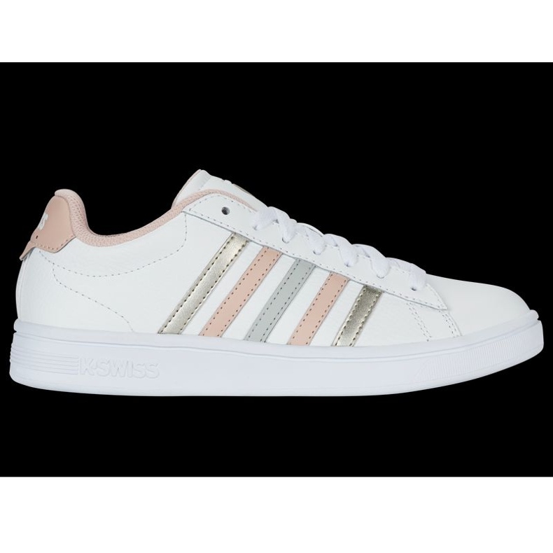 K-Swiss Court Tie Break II Chaussures en 94413-192-M blanche K-Swiss Court Tie Break II Chaussures en 94413-192-M blanche