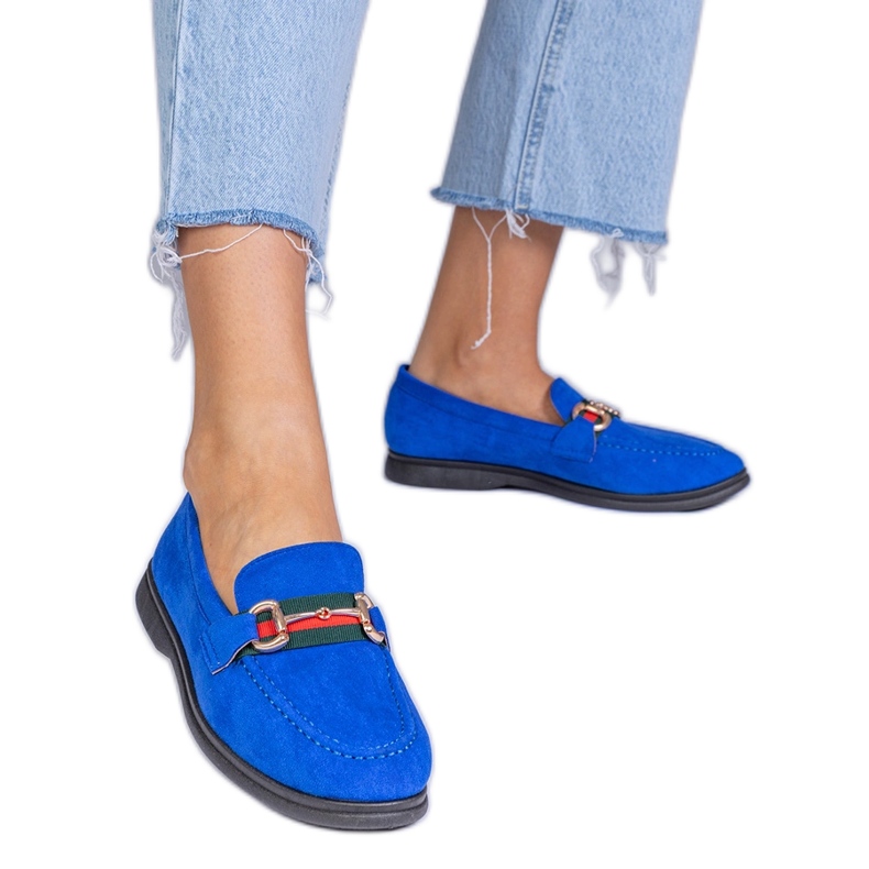 Laceurs bleus d'Ekozamsz avec une décoration dorée