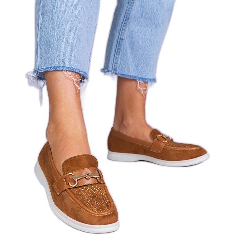 Brown Maceurs d'Ekozamsz avec des zircons brun