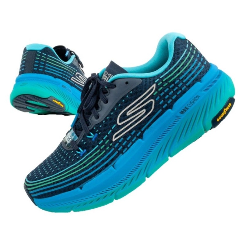 Chaussures de course skechers max amortissant 220835 / nvbl bleu