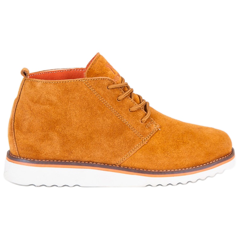 New Age Bottes femme orange