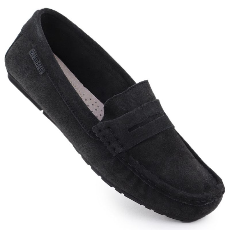 Big star féminine RR274948 Mocasins féminines le noir
