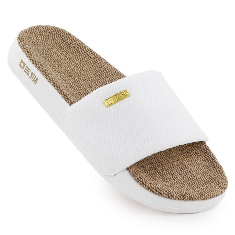 Slippers pour femmes Big Star RR274A103 blanche