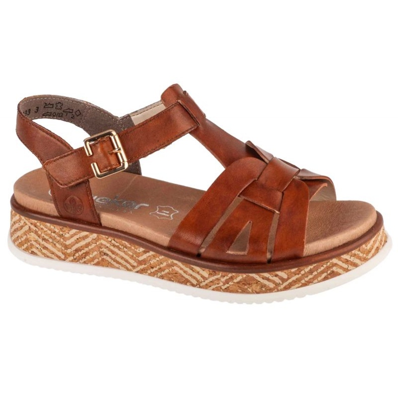 Rieker Sandals Sandals W0853-24 brun Rieker Sandals Sandals W0853-24 brun