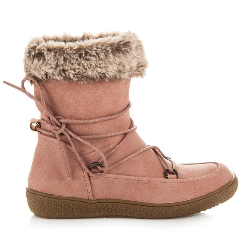 Kylie Bottes avec fourrure rose Kylie Bottes avec fourrure rose