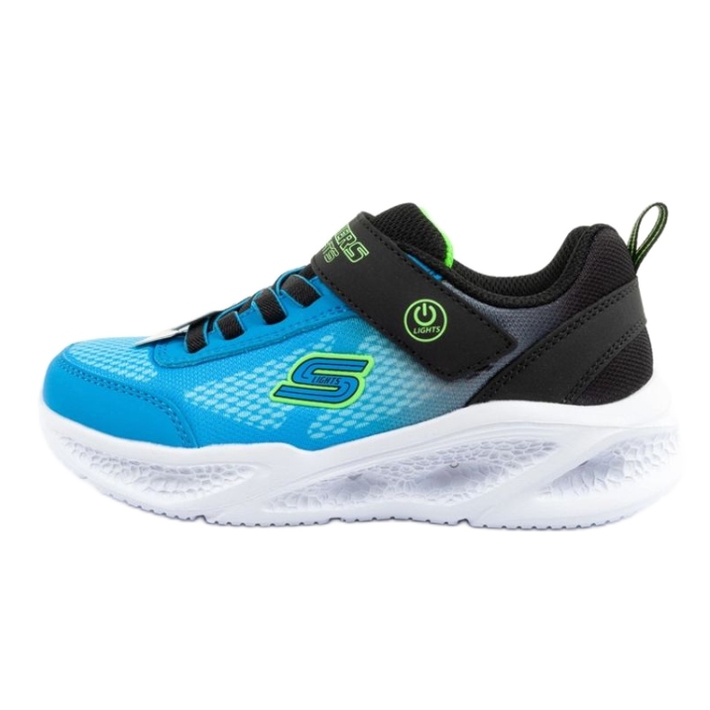 Skechers Meteor-Lights-Kendox 401495L / BKBL Chaussures bleu Skechers Meteor-Lights-Kendox 401495L / BKBL Chaussures bleu