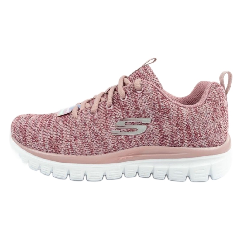 Chaussures Skechers gracieuses Fortune Twisted 12614 / mve rose