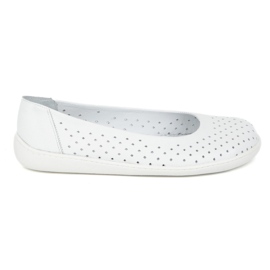 Olivier Slip minimaliste aux pieds nus des femmes -Un Openwork 1771pol White blanc