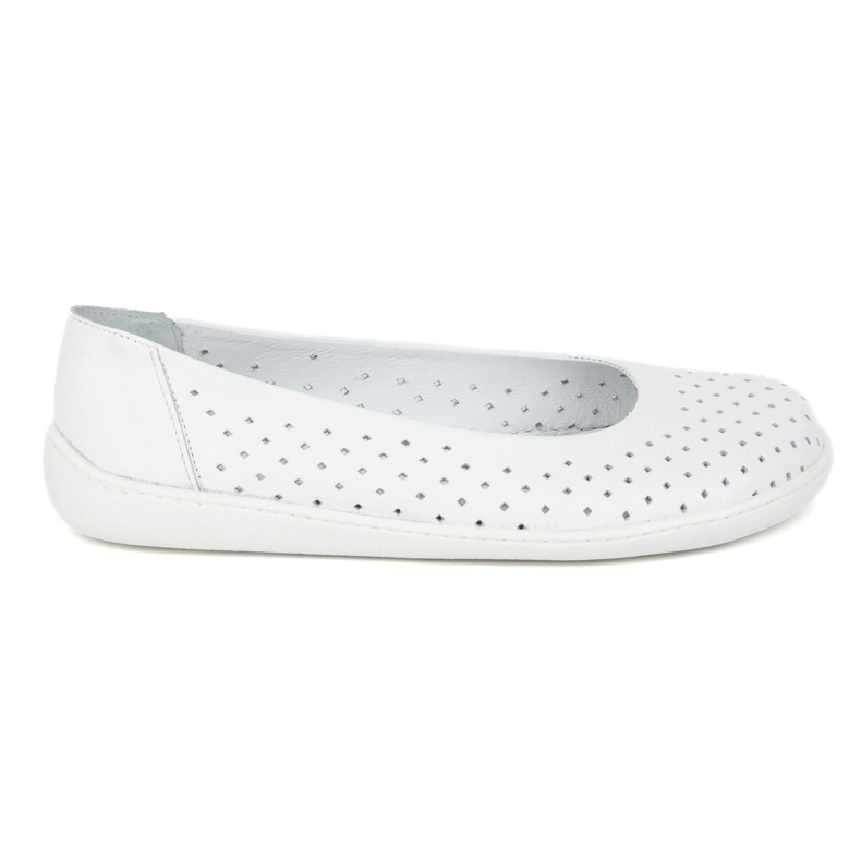 Olivier Slip minimaliste aux pieds nus des femmes -Un Openwork 1771pol White blanc