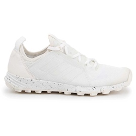 Adidas Terrex Agravic Speed ​​CQ1766 Chaussures de course blanche