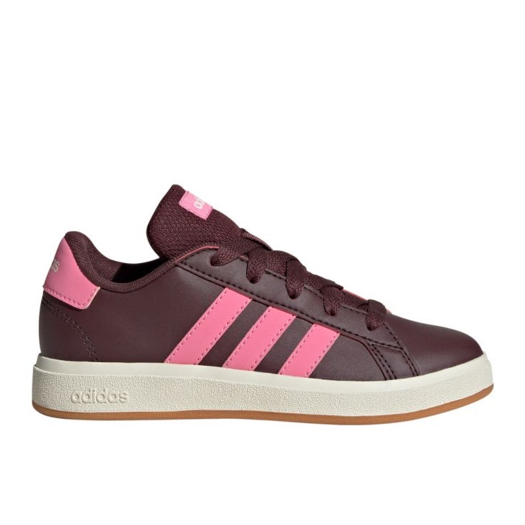 Adidas Grand Court 2.0 Lifestyle Tennis Lace-Up Jr Jr5111 Chaussures rouge