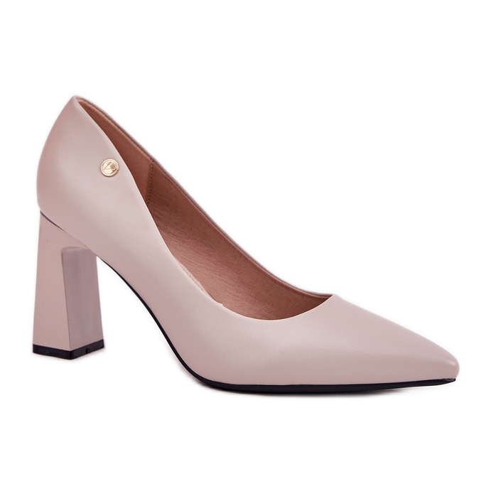 Pompes élégantes sur le Barb Vinceza 62221 gris