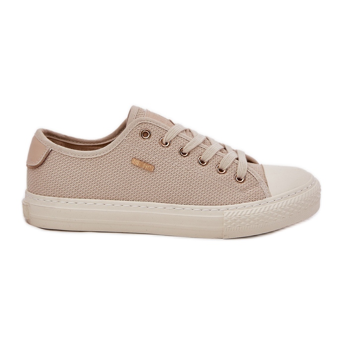 Sneakers matériels des femmes Big Star RR274767 beige