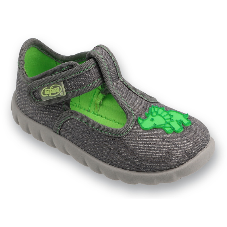 Slippers pour enfants Befado 627p001 Gray gris