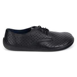 Olivier Sneakers OpenWork minimalistes des femmes noir