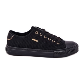 Sneakers matériels pour femmes Big Star RR274765 noir