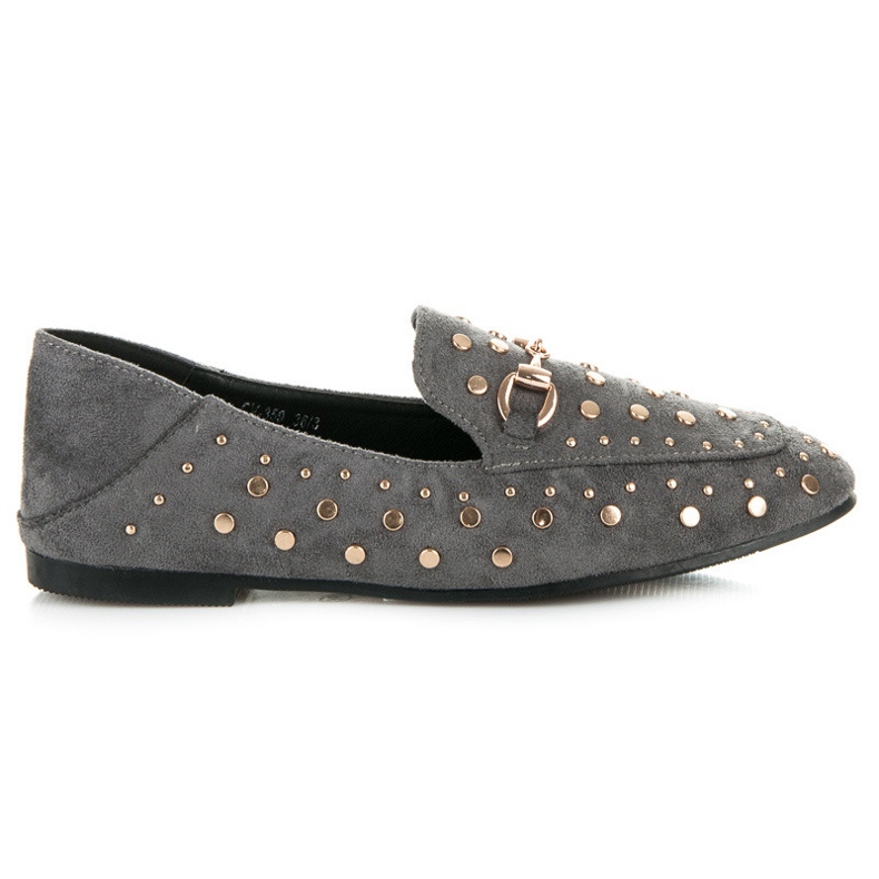 Sergio Todzi Mocassins Avec Strass gris