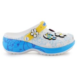 Crocs Smurfs Platform Faps Clog 210822-90H blanche