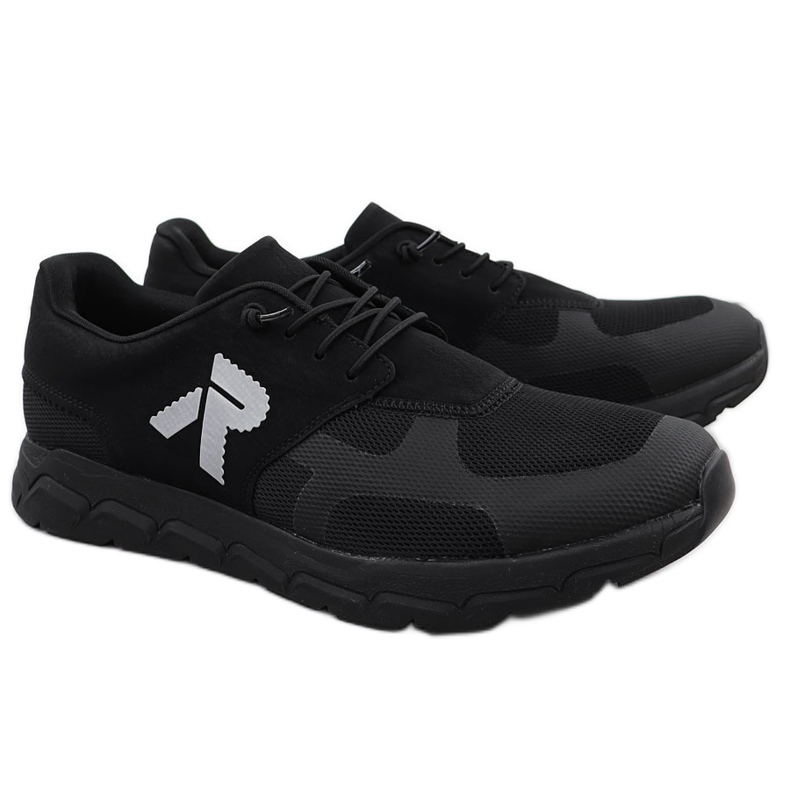 Chaussures de sport masculin Black Rieker 09100-00 le noir Chaussures de sport masculin Black Rieker 09100-00 le noir