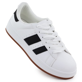 Chaussures de sport féminine News White News 8233 blanc