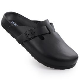 Slippers de mousse masculine construites -in Big Big Star RR174A022 le noir