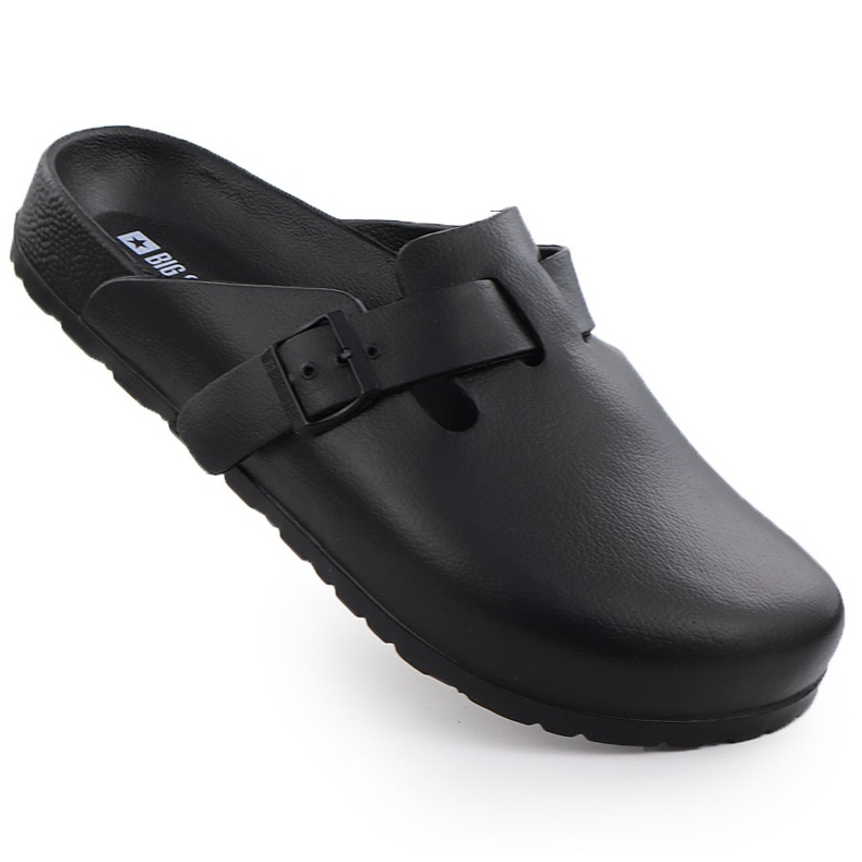 Slippers de mousse masculine construites -in Big Big Star RR174A022 le noir