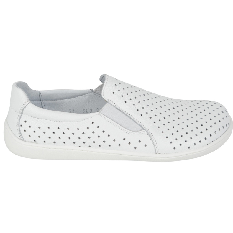 Olivier Femmes aux pieds nus Openwork minimaliste glissement 1308pol blanc