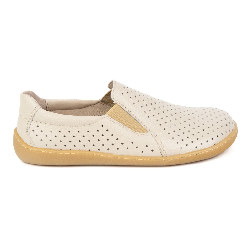 Olivier Femmes aux pieds nus Openwork minimaliste glissement 1308pol beige