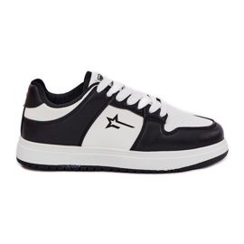 Sneakers féminins Big Star RR274A240 Hi-Polish White and Black System noir