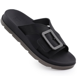 Zaxy Les tongs de piscine de plage pour femmes avec des pinces noires RR285078